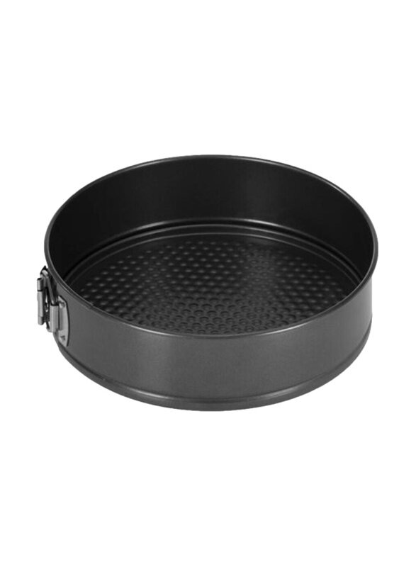 

Generic 24cm Non-Stick Quick-Release Springform Cake Tin with Loose Base, Black