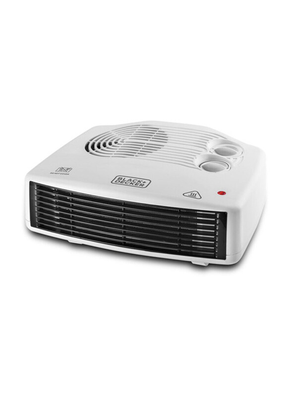 Black+Decker Fan Heater, HX230-B5, White