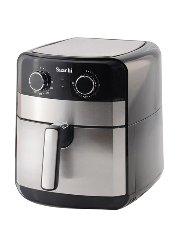 

Saachi 5L Air Fryer, NL-AF-4778-BK, Silver/Black