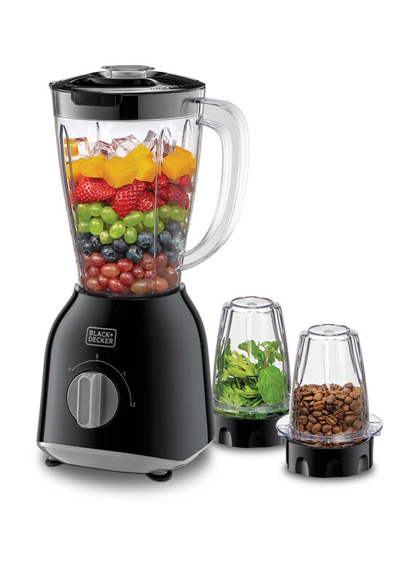 

Black+Decker 1.5L Blender, 400W, BX365-B5 400, Black