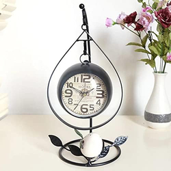 Perfect Mania Gift Stylish Decorative Table top Hanging Clock, Multicolour