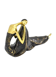 Perfect Mania Gift Perfect Mania Gift Polyresin Classic Black Showpiece, Gold