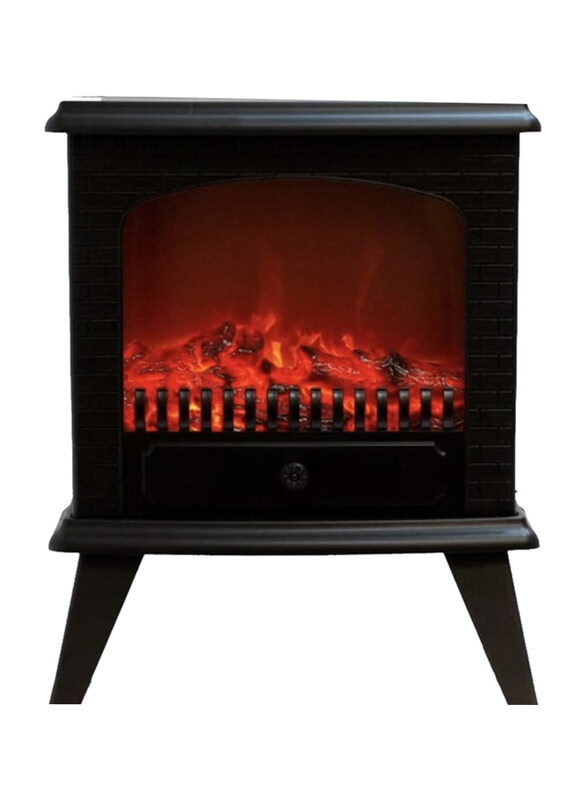 

Perfect Mania Fake Fire Lamp Fireplace with Flame Effect, Black