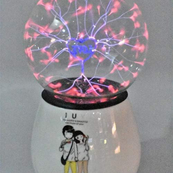 Perfect Mania Gift Love Touch Plasma Ball, Multicolour