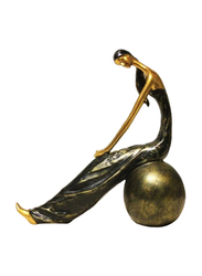 Perfect Mania Nordic Abstract Figurine, Gold