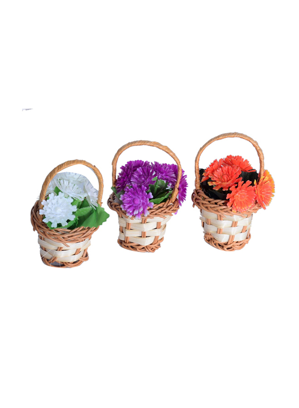 Perfect Mania Magnetic Flower Basket Pot, Multicolour