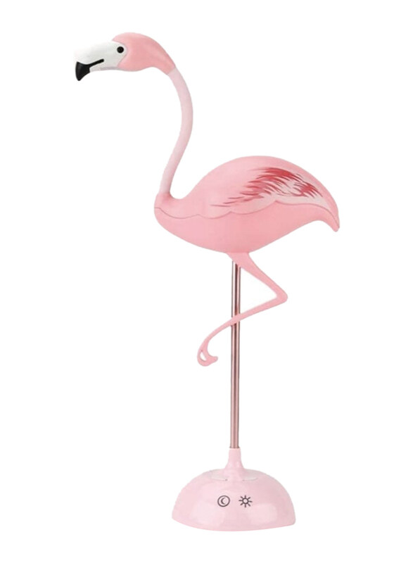 

Perfect Mania Fantasize Flamingo Desk Lamp USB Bedside Table Lamp Nursery Night Light Touch Dimmable, Pink