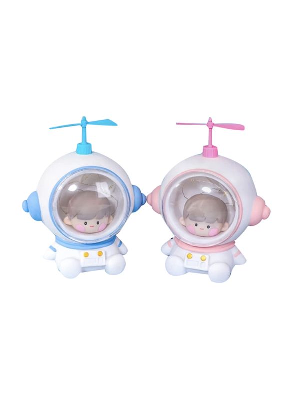 Perfect Mania Astronaut Model Ornaments Cute Spaceman Night Light, Multicolour