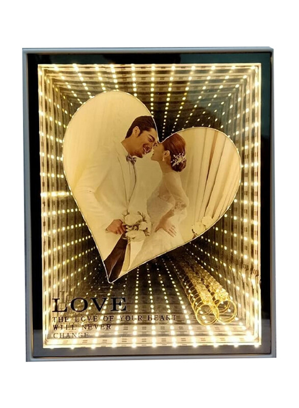 

Perfect Mania LED Photo Frame & Magic Mirror, Gold