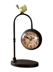 Perfect Mania Liberty Tabletop Clock, Black