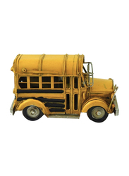 Perfect Mania Vintage Looking Yellow School Bus for Showpiece, Yellow