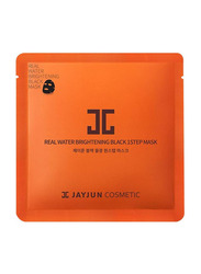 Jayjun Real Water Brightening Black Mask, 25ml x 10 Pieces