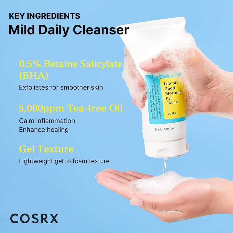 Cosrx Good Morning Low-Ph Cleanser, 150ml