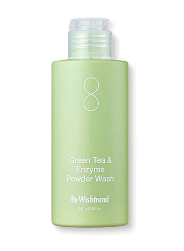 By Wishtrend Green Tea & Enzyme Powder Wash, 110gm