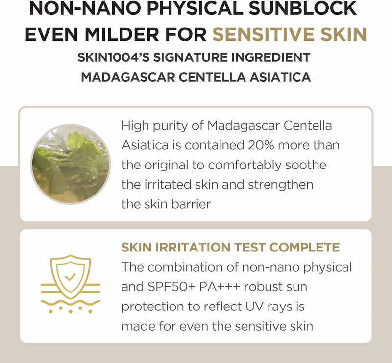 Skin1004 Madagascar Centella Air-Fit Suncream Plus, 50ml