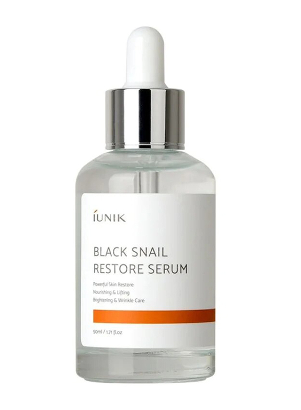 Iunik Black Snail Restore Serum, 50ml