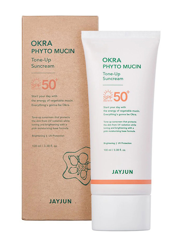 Jayjun Okra Phyto Mucin Tone Up Sun Cream SPF 50+, 100ml