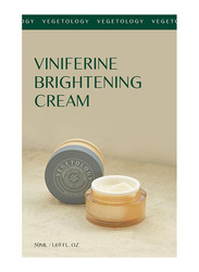 Vegetology Viniferine Brightening Cream, 50ml