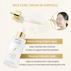 Thank You Farmer Rice Pure Cream In Ampoule, 50ml