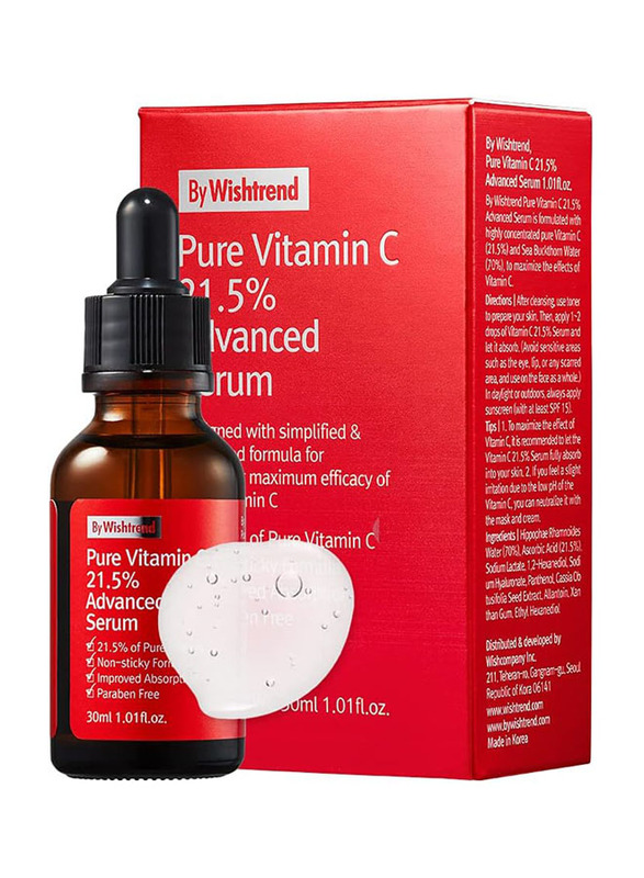 By Wishtrend Pure Vitamin C 21.5% Advanced Serum, 30ml