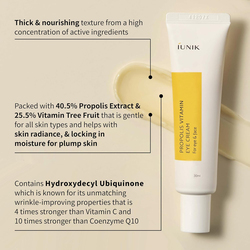Iunik Propolis Vitamin Eye Cream, 30ml