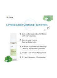 Iunik Centella Bubble Cleansing Foam, 150ml
