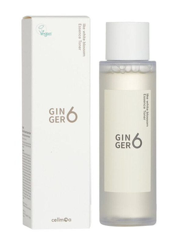 Ginger 6 Like White Blossom Essence Toner, 150ml