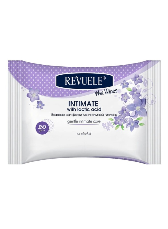 Revuele Wet Wipes Intimate with Lactic Acid