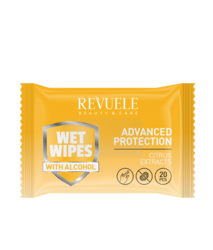 Revuele Wet Wipes Advanced Protection Citrus Extract