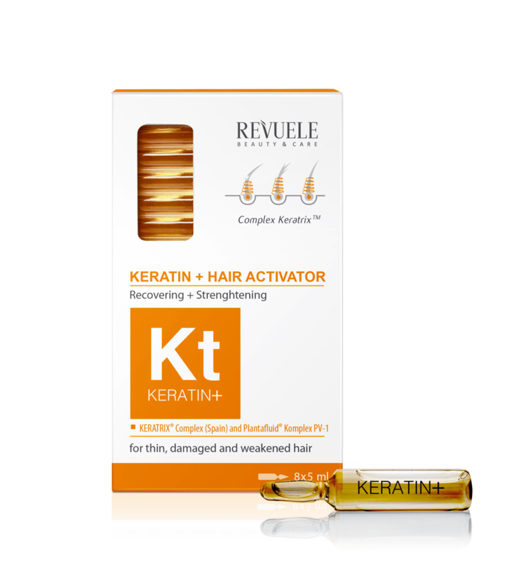 Revuele Keratin + Hair Activator Ampoules