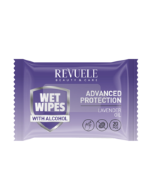 Revuele Wet Wipes Advanced Protection Lavender Oil