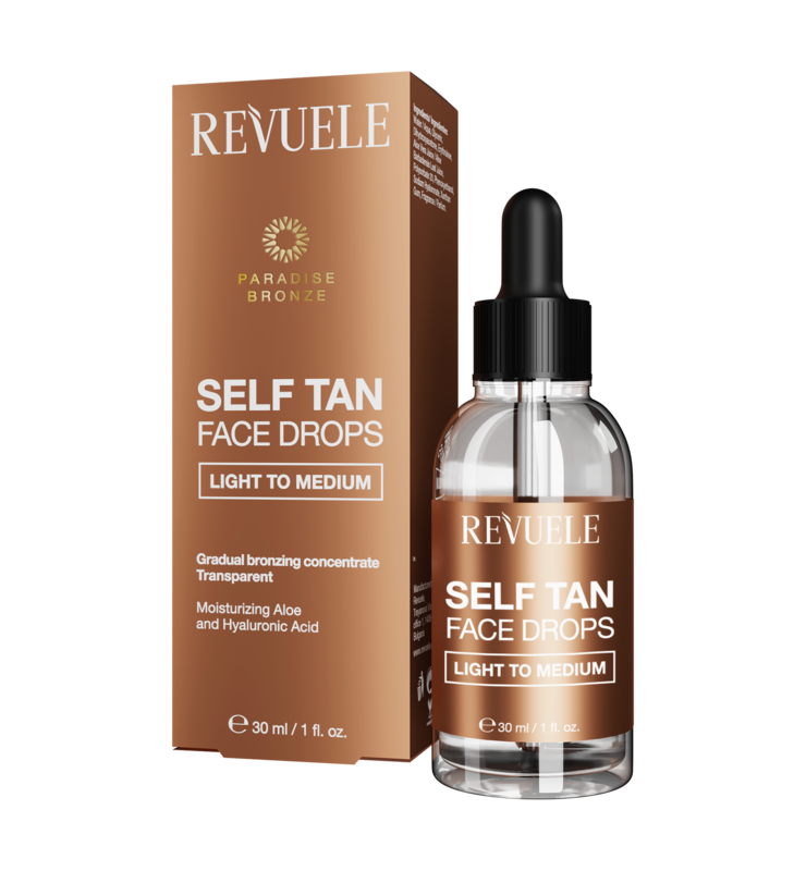 

Revuele Self Tan Face Drops Light To Medium 30 ml