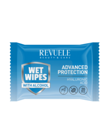 Revuele Wet Wipes Advanced Protection with Hyaluronic Acid