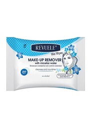 Revuele Wet Wipes Make Up Remover with Micellar Water