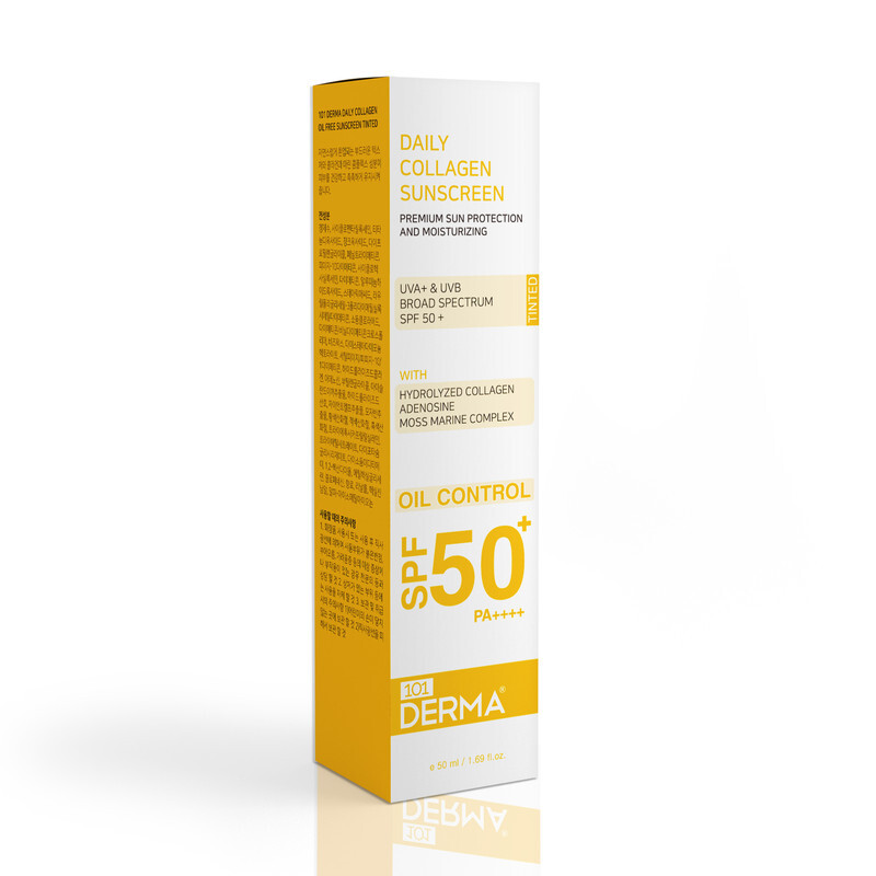 101 Derma Daily Collagen Oil Free Sunscreen Tinted 50ml