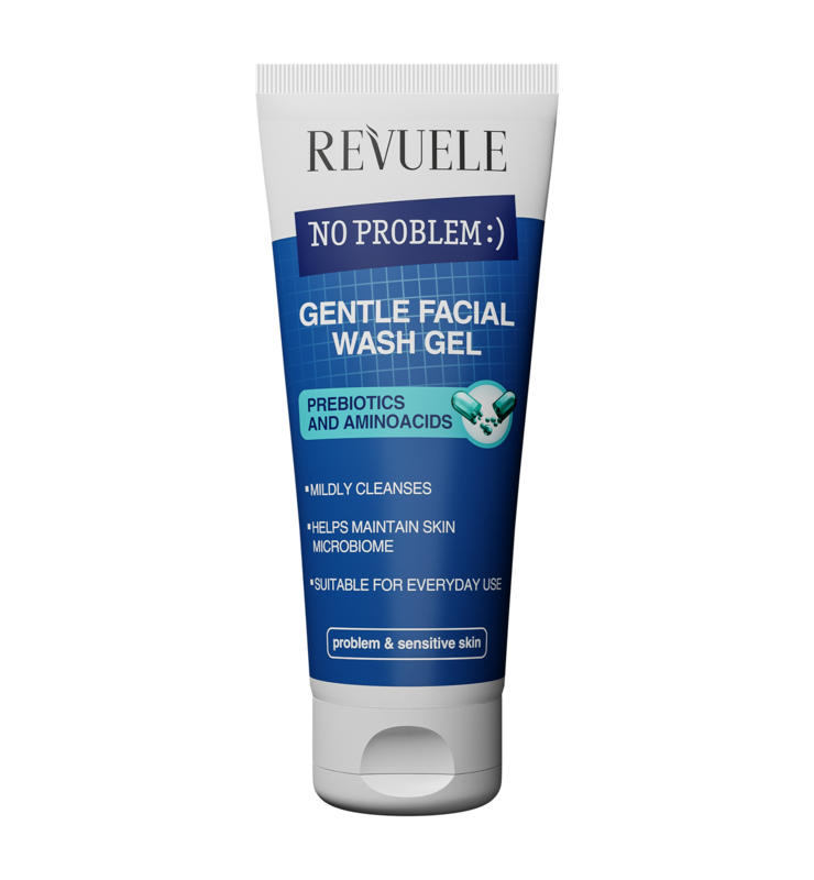 Revuele No Problem Gentle Facial Wash Gel Prebiotics And Aminoacids