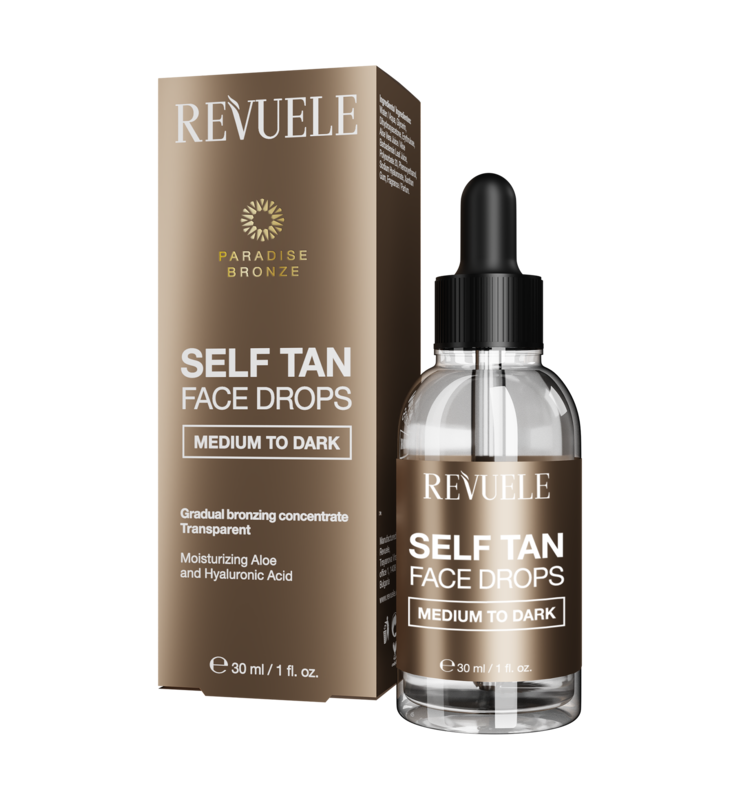 

Revuele Self Tan Face Drops Medium To Dark 30 ml