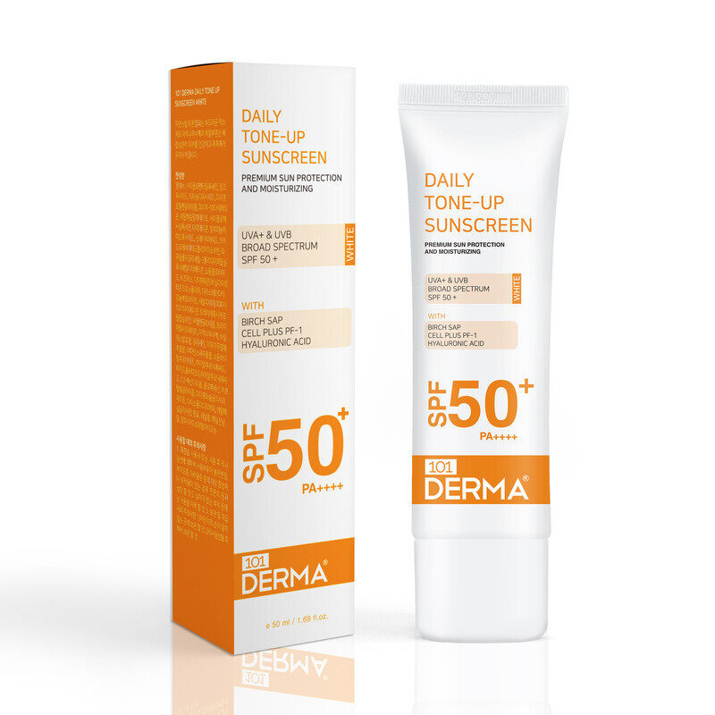 101 Derma Daily Tone Up Sunscreen White 50ml