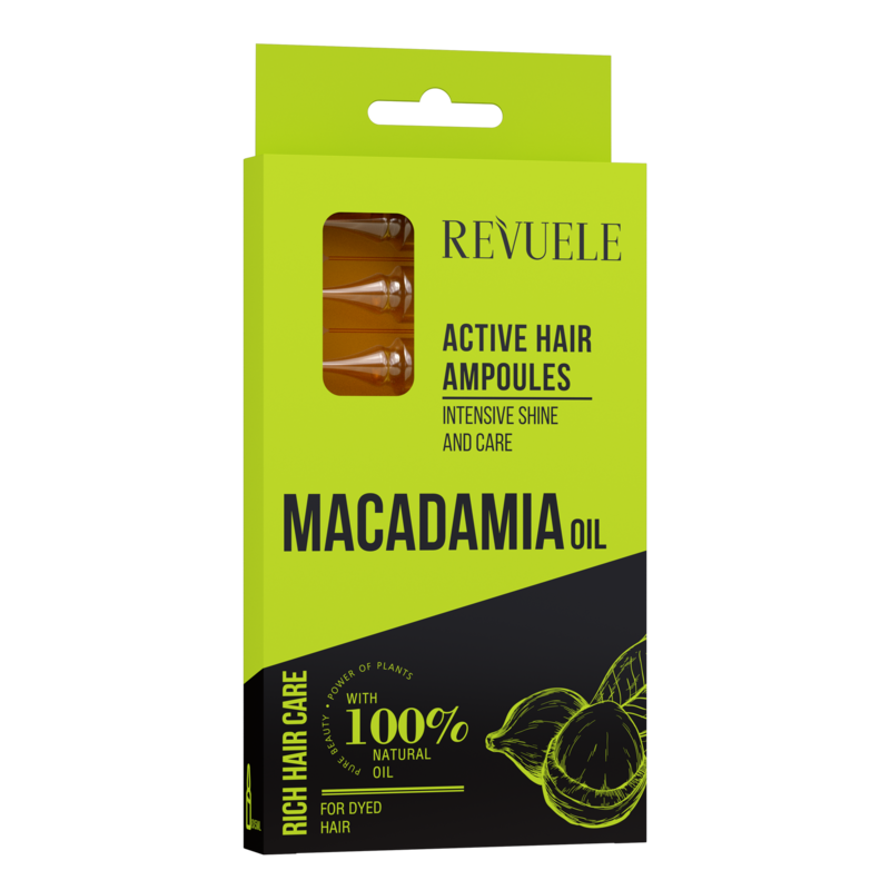 Revuele Macadamia Oil Active Hair Ampoules 8x5ml