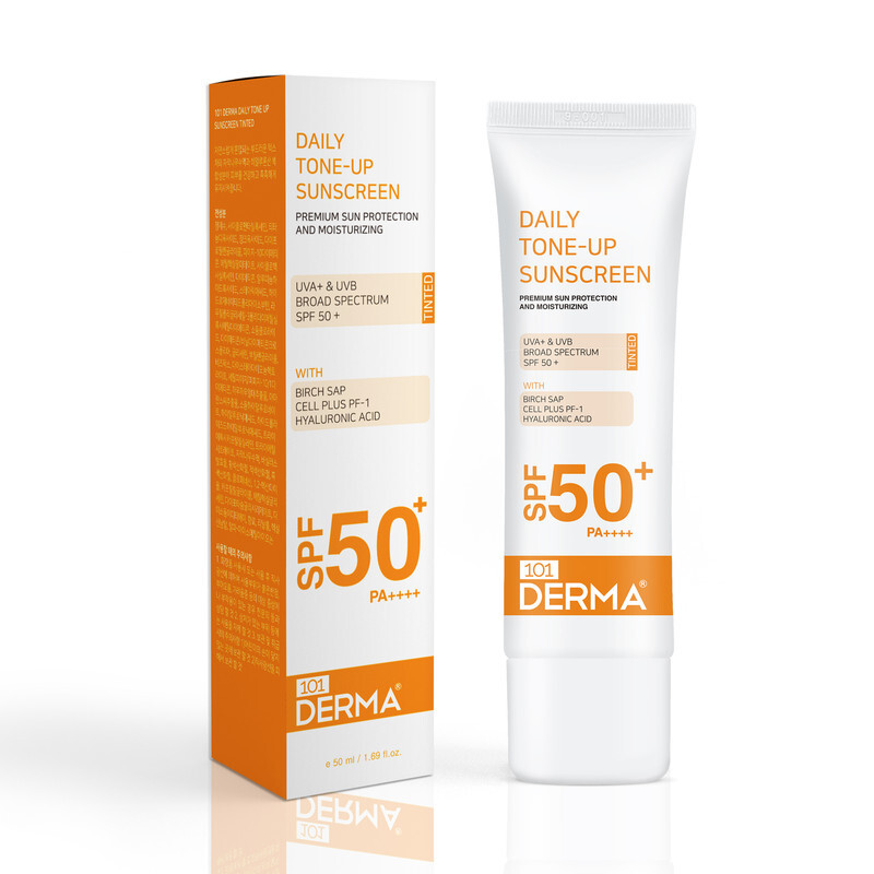101 Derma Daily Tone Up Sunscreen Tinted 50ml