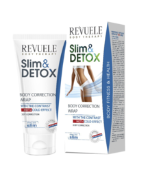 Revuele Slim & Detox Correcting Body Wrap With Contrast Hot + Cold Effect
