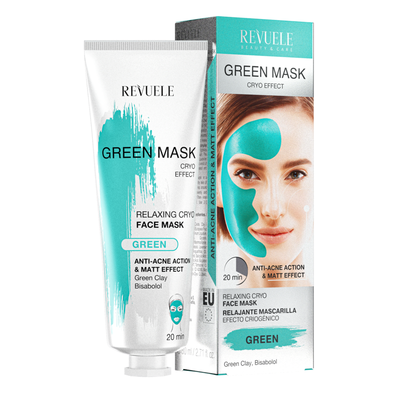 Revuele Green Mask Cryo Effect