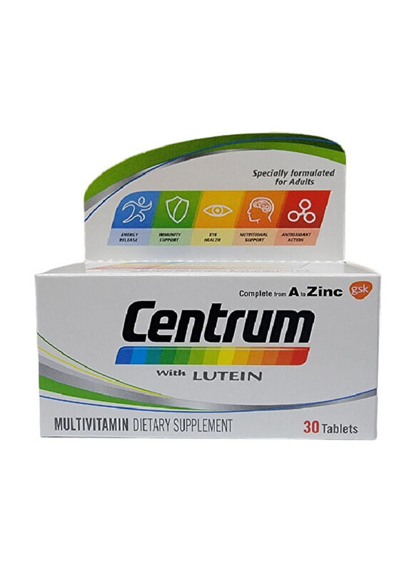 

Centrum Lutein Tablets, 30 Tablets