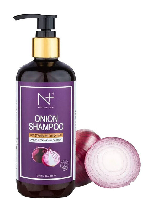 

N Plus Professional Onion Hair Care Shampoo, 300ml