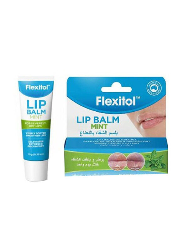 

Flexitol Lip Balm Mint, 10gm