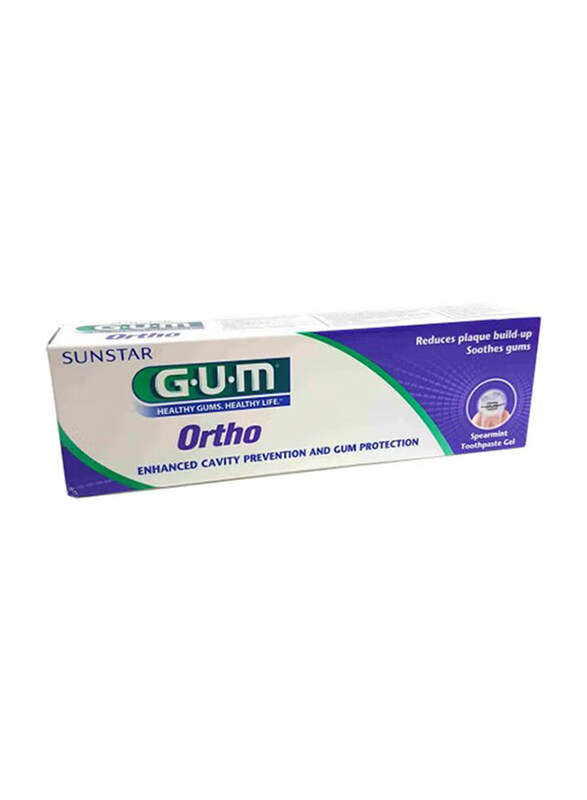 

Gum Ortho Spearmint Gel Toothpaste, 75ml