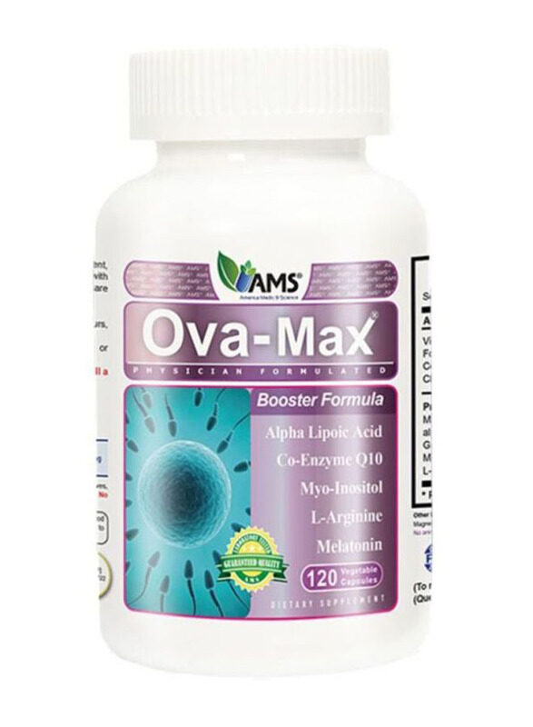 

AMS Ova-Max Dietary Supplement, 120 Capsules