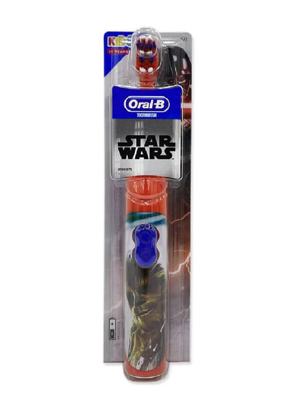 

Oral B Featuring Disney's Star Wars Kids Battery Power Electric Toothbrush for Children & Toddlers Age 3+, 1 Piece