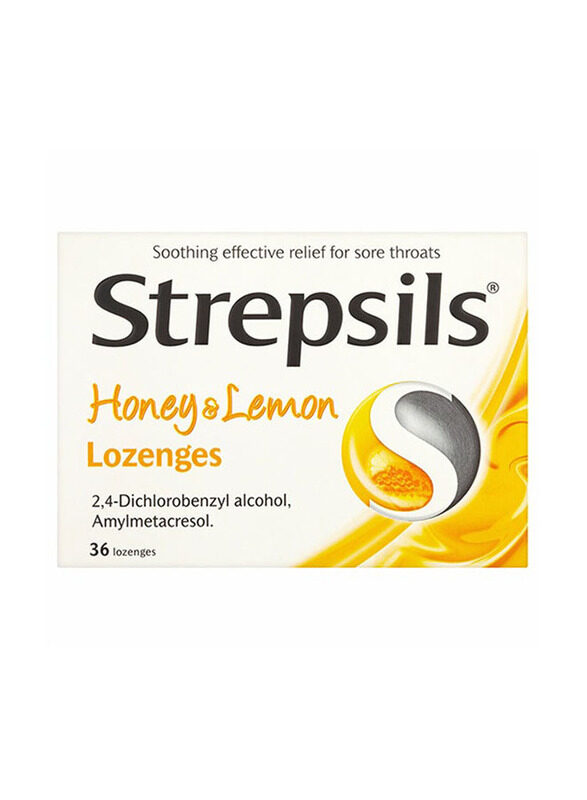 

Strepsils Honey And Lemon Lozenges, 36 Lozenges