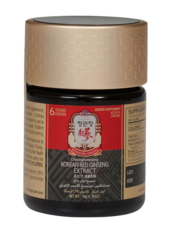 

Cheong Kwan Jang Korean Red Ginseng Extract 100%, 50gm